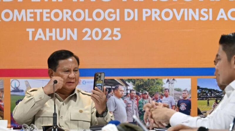 Presiden Prabowo Subianto