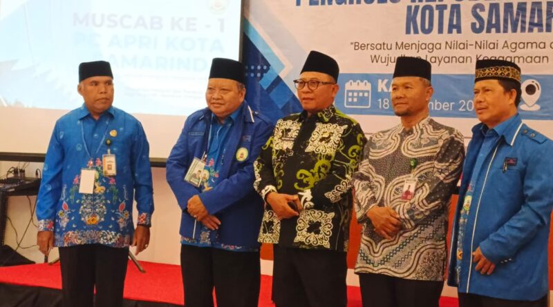 Wakil Wali Kota Samarinda, Saefuddin Zuhri hadiri Muscab ke-1 Pengurus Cabang Asosiasi Penghulu Republik Indonesia (PC APRI) Kota Samarinda