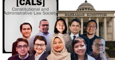 Sejumlah akademisi dan praktisi hukum tata negara dan hukum administrasi negara yang tergabung dalam Constitutional and Administrative Law Society (CALS)