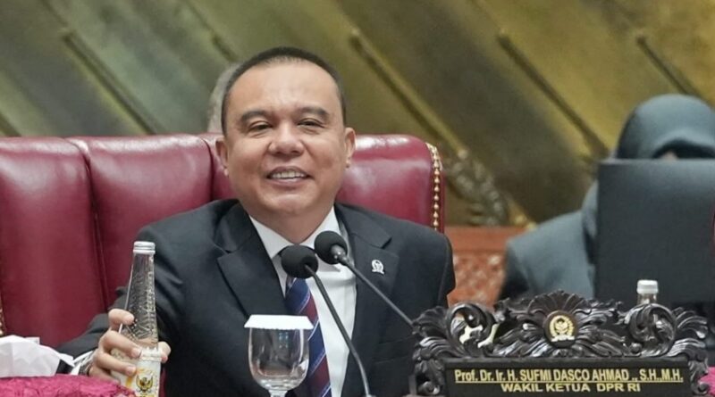Wakil Ketua DPR Sufmi Dasco Ahmad