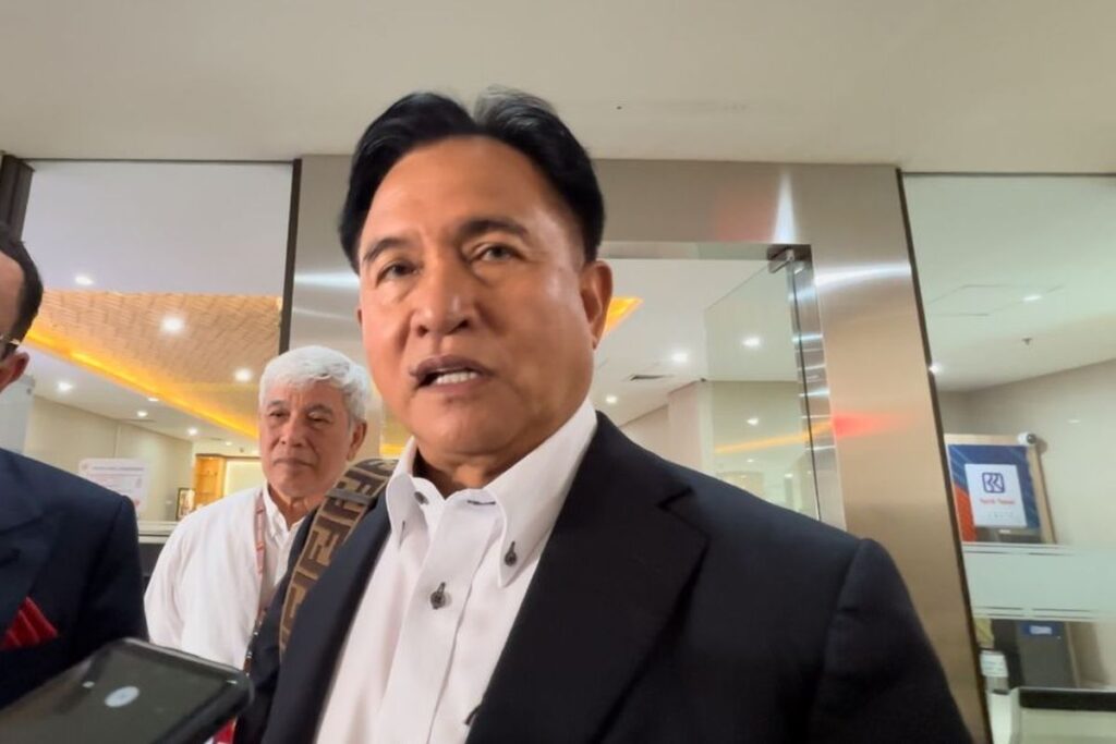 Menteri Koordinator Bidang Hukum, Hak Asasi Manusia, Imigrasi, dan Pemasyarakatan, Yusril Ihza Mahendra