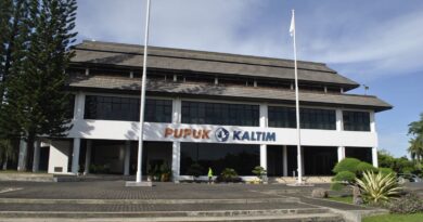 Kantor PT Pupuk Kaltim yang mendapat sorotan dari hasil audit BPK dan terdapat potensi kerugian negara dan tata kelola HPP Pupuk Subsidi. (IST)
