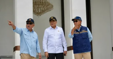Menteri Koordinator Bidang Politik dan Keamanan (Menko Polkam) Djamari Chaniago tinjau IKN