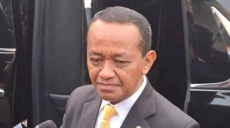 Menteri ESDM, Bahlil Lahadalia