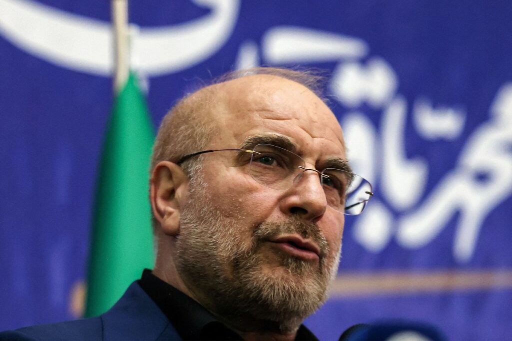 Kepala parlemen Iran, Mohammad Bagher Ghalibaf