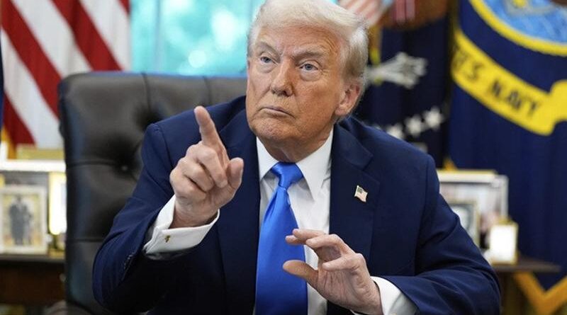 Presiden Amerika Serikat Donald Trump