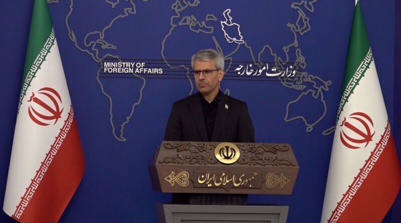 Juru bicara Kementerian Luar Negeri Iran, Esmaeil Baghaei