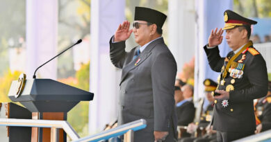 Presiden Prabowo Subianto di HUT Bhayangkara ke-80