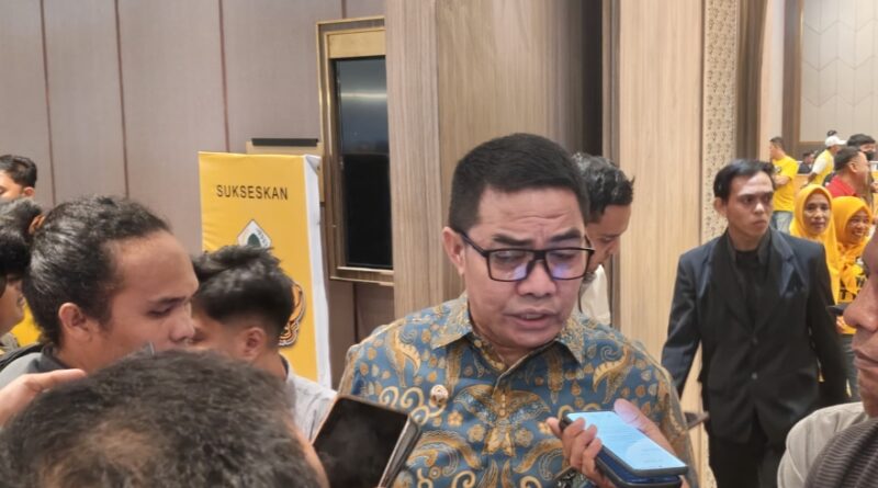 Wali Kota Samarinda Andi Harun menghadiri Musyawarah Daerah (Musda) Partai Golkar Samarinda