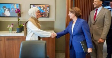Menteri Komunikasi dan Digital (Menkomdigi) Meutya Hafid melakukan pertemuan bilateral dengan President Microsoft Global Affairs Lisa Monaco di New York, Amerika Serikat, Rabu (23/9).