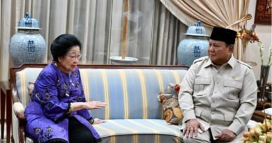 Presiden Prabowo Subianto dan Megawati Soekarnoputri di kediaman Megawati