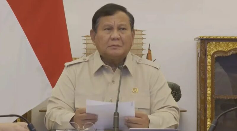 Presiden Prabowo Subianto