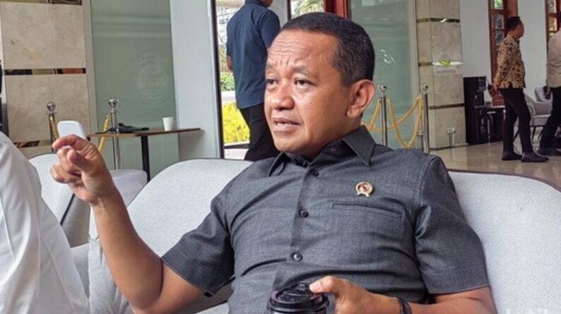 Menteri Energi dan Sumber Daya Mineral (ESDM) Bahlil Lahadalia