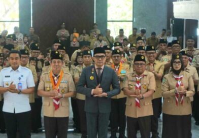 Pelantikan kepengurusan Kwartir Cabang (Kwarcab) Gerakan Pramuka Kota Samarinda masa bakti 2026–2031