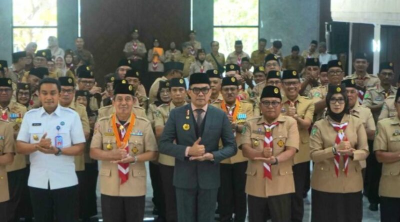 Pelantikan kepengurusan Kwartir Cabang (Kwarcab) Gerakan Pramuka Kota Samarinda masa bakti 2026–2031