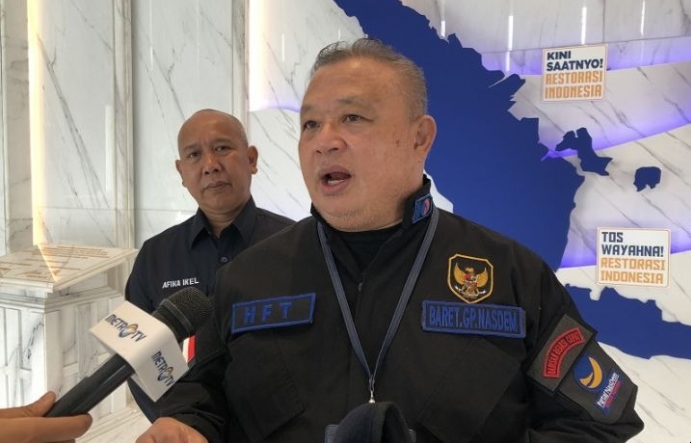 Sekretaris Jenderal (Sekjen) DPP Partai NasDem Hermawi Taslim